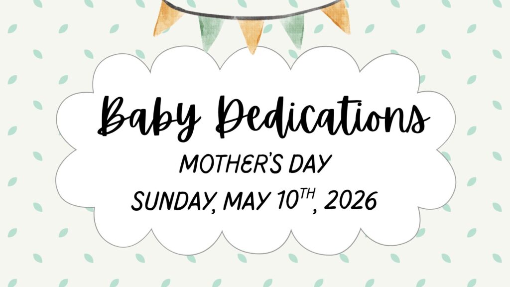 Baby Dedications 5.26 (1)