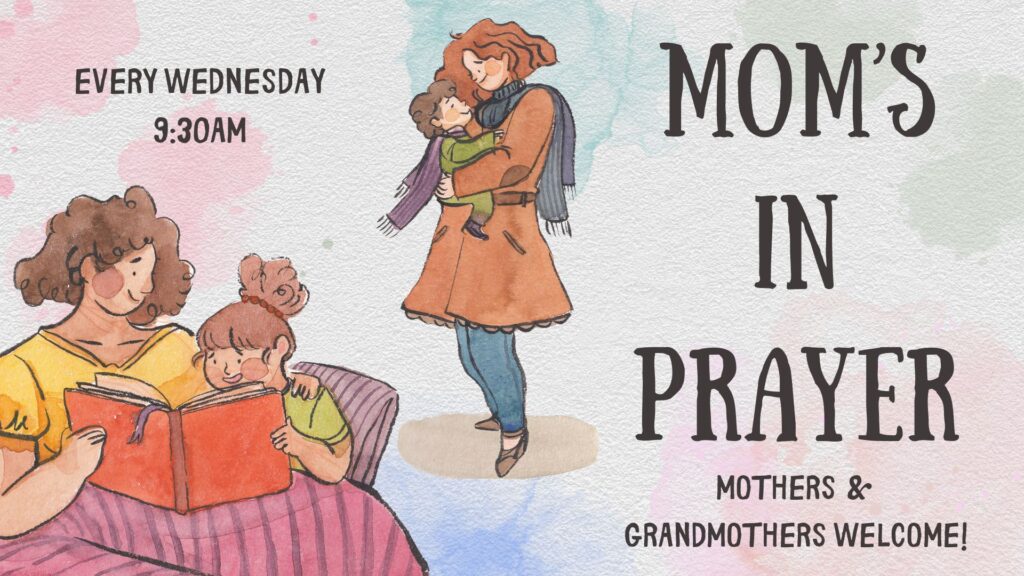 Mom’s in prayer